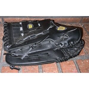 Wilson Black 12" Softball Left Hand‎ Glove Leather